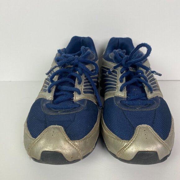 Nike Shox Turbo 8 Shoes Sneakers Boy's Youth 7Y Blue Gray Athletic 344933-402 - Picture 3 of 16
